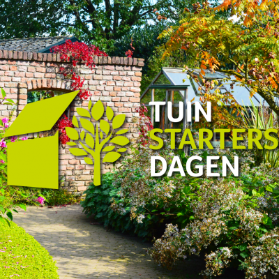 Kom naar de tuinstartersdagen 
