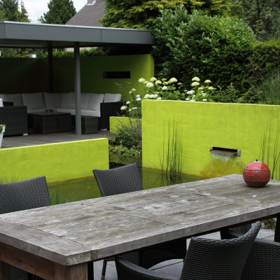 appeltjes groene achtertuin