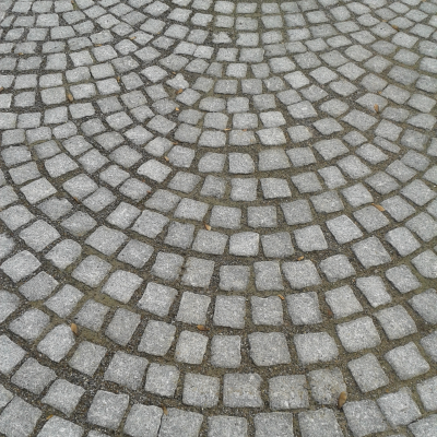 schelpenverband met Portugees graniet