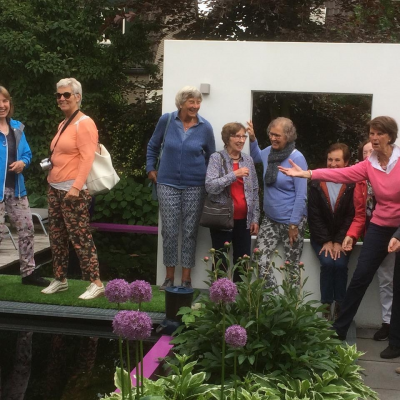 tuinen kijken met de tuinclubs bij fokker-tuinen